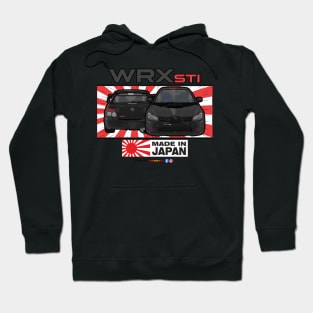 WRX STI IMPREZA Black Hoodie